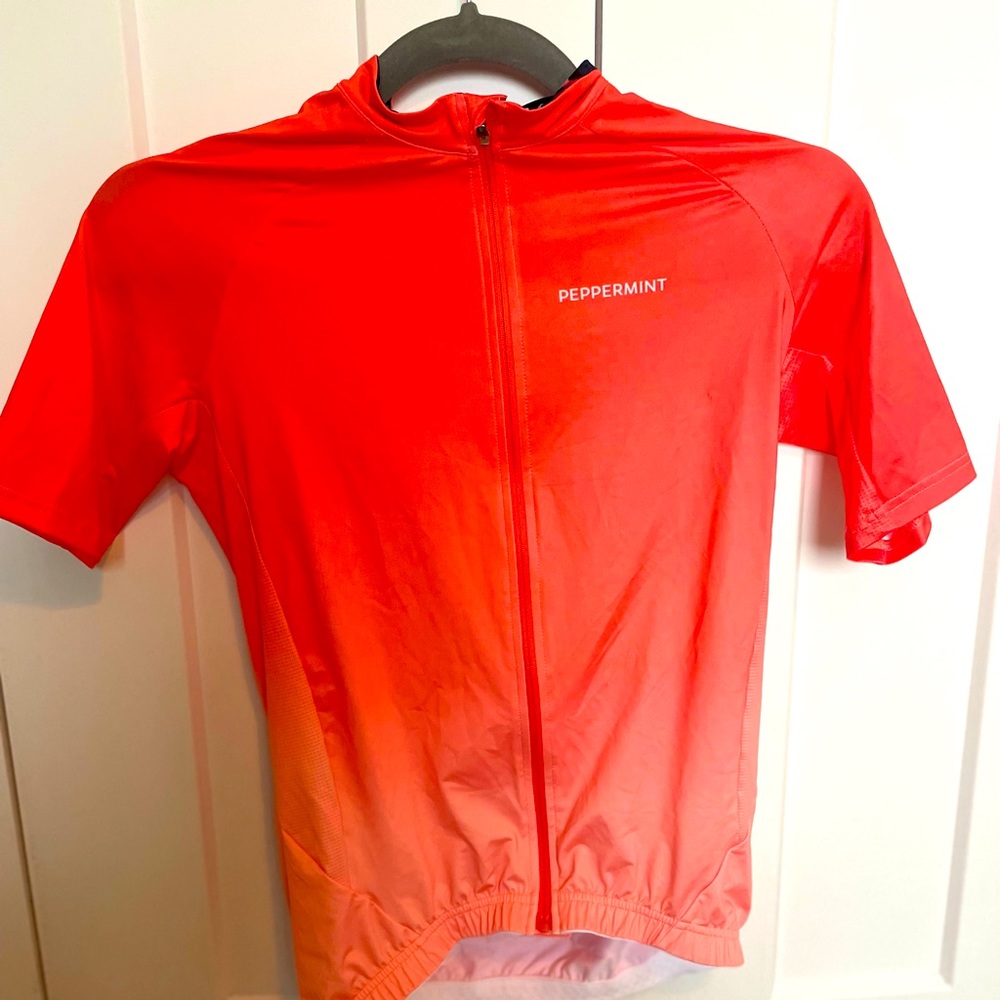 Peppermint Cycling, small jersey, new